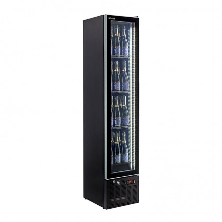Frigo Vetrina Bibite Thin Cooler Black