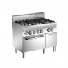 Cucina GAS 6 Fuochi con Forno sr600 MARENO