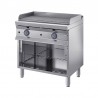 Fry-Top GAS Piastra Rigata 80 sr700 INOX BIM