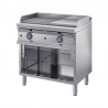 Fry-Top GAS Piastra Mista 1/2 Rigata 1/2 Liscia 80 sr700 INOX BIM