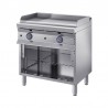 Fry-Top GAS Piastra Liscia 80 sr700 INOX BIM