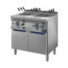 Cuocipasta GAS 2 Vasche Lt.28+28 sr700 INOX BIM