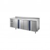 Banco Congelatore 4 Porte GN con Alzatina cm.218x70 INOX BIM