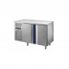 Banco Congelatore 2 Porte GN cm.126x70 INOX BIM