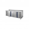 Banco Refrigerato Euronorm 4 Porte Prof.80 INOX BIM