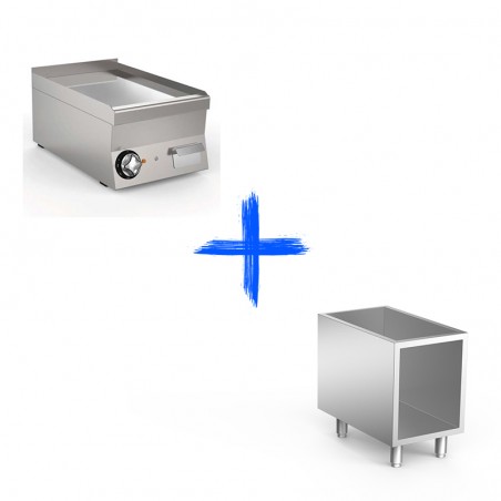 Fry-Top ELETTRICO Piastra Liscia sr600 MARENO