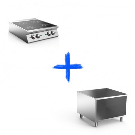 Cucina Induzione 4 Zone di Cottura sr900 MARENO