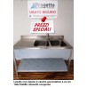 Lavello 2 Vasche + Gocciolatoio SX cm.140x70 USATO