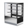 Banco Pasticceria 4 lati vetro ventilato cm.90x74x130h